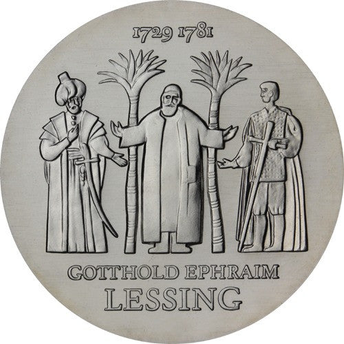 DDR 20 Mark Münze 1979 - Gotthold Ephraim Lessing