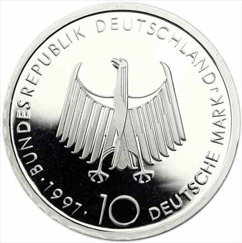 Deutschland 10 DM Rudolf Diesel - Dieselmotor 1997 Mzz J
