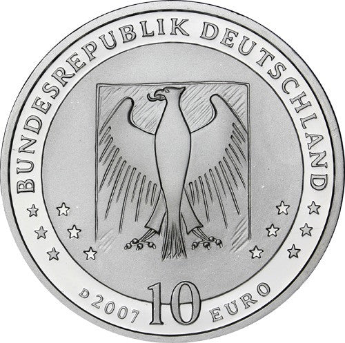 Deutschland 10 Euro 2007 PP Wilhelm Busch