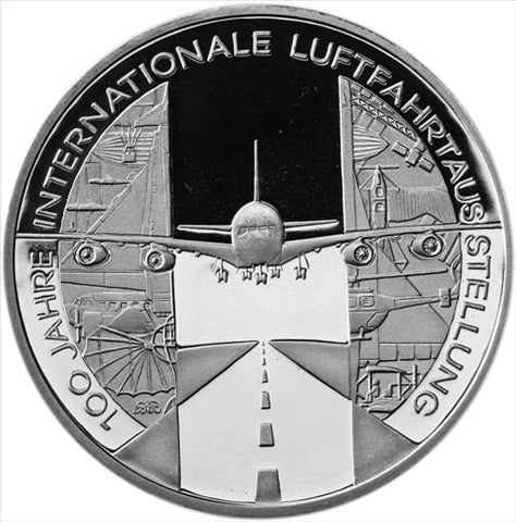 Deutschland 10 Euro 2009 PP Luftfahrtausstellung