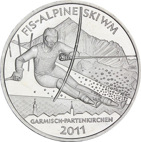 Deutschland 10 Euro 2010 FIS Alpine Ski WM 2011