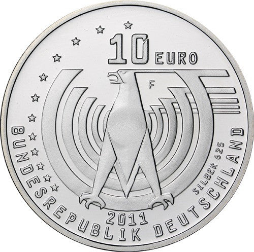 Deutschland 10 Euro 2011 PP 125 Jahre Automobil