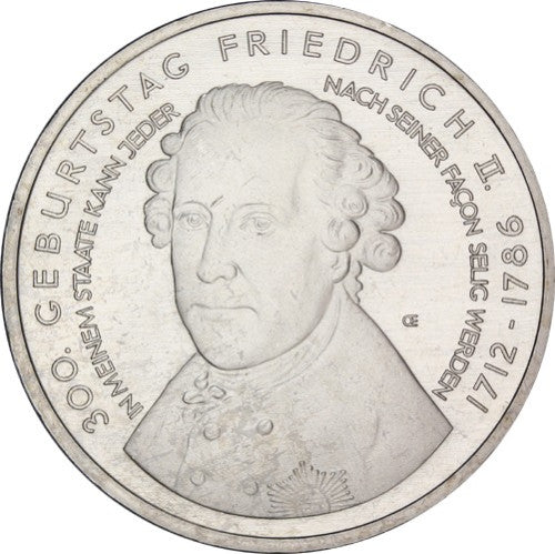 Deutschland 10 Euro 2012 Friedrich II der Große
