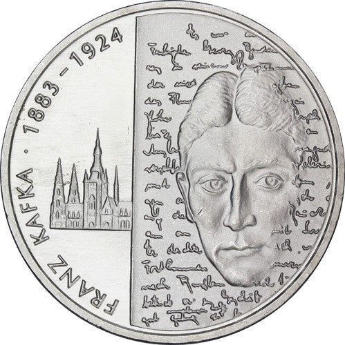 Deutschland 10 Euro Silber 2008 Franz Kafka