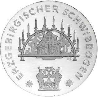 Deutschland 25 Euro Silber 2023 Weihnachten - Erzgebirgischer Schwibbogen