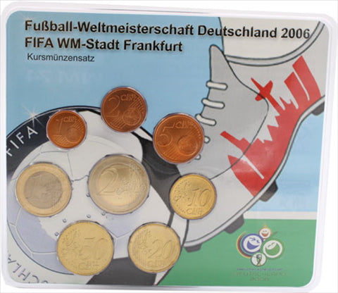 Deutschland 3,88 Euro 2004 KMS FIFA WM 2006 Stadt Frankfurt